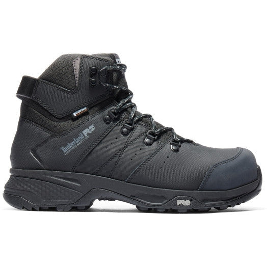 Timberland PRO Men's Switchback CSA Composite Toe Waterproof Hiker Work Boot - Black - TB1A2CB8001 - Overlook Boots