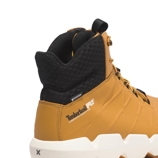 Timberland PRO Men's Morphix 6" Composite Toe Waterproof Work Boot - Wheat - TB1A5QZE231 - Overlook Boots