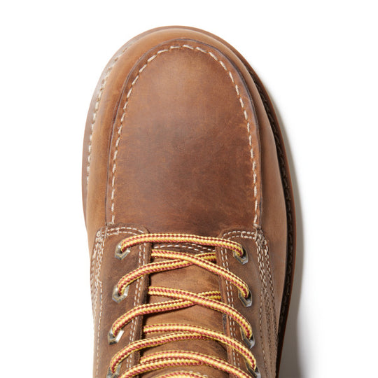 Timberland PRO Men's Gridworks 6" Soft Toe Waterproof Work Boot - Golden Brown - TB1A2AXR214 - Overlook Boots