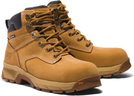 Timberland PRO Men's Titan EV 6" Composite Toe Waterproof Work Boot - Wheat - TB1A5Q82231 - Overlook Boots
