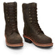 Chippewa Men's Thunderstruck 10" Soft Toe Work Boot - Brown - TH1032  - Overlook Boots
