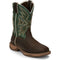 Tony Lama Men's Bartlett 11" Steel Toe Waterproof Western Work Boot -Brown- RR3360 7 / Medium / Brown - Overlook Boots