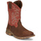 Tony Lama Men's Roustabout 11" Steel Toe Waterproof Western Work Boot -Brown- TW5007 7 / Medium / Brown - Overlook Boots