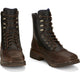 Tony Lama Men's High Range 8" Composite Toe Waterproof Western Work Boot - Pecan Brown - TW3430 - Overlook Boots