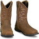 Tony Lama Men's Roustabout 11" Steel Toe Waterproof Western Work Boot - Tan - TW5022 - Overlook Boots
