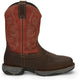 Tony Lama Men's Junction 11" Steel Toe Waterproof Western Work Boot -Brown- RR3352 - Overlook Boots
