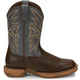 Tony Lama Men's Bartlett 11" Square Toe Waterproof Western Work Boot- Brown- RR3358 - Overlook Boots