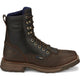Tony Lama Men's High Range 8" Composite Toe Waterproof Western Work Boot - Pecan Brown - TW3430 - Overlook Boots