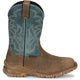 Tony Lama Men's Roustabout 11" Steel Toe Waterproof Western Work Boot - Tan - TW5008 - Overlook Boots