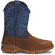 Tony Lama Men's Roustabout 11" Steel Toe Waterproof Western Work Boot - Brown - TW5010 - Overlook Boots
