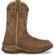 Tony Lama Men's Roustabout 11" Square Toe Waterproof Work Boot- Tan- TW5021 - Overlook Boots