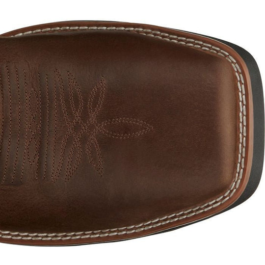 Tony Lama Men's Fireball 11" Composite Toe Waterproof Western Work Boot- Brown- TW3302 - Overlook Boots