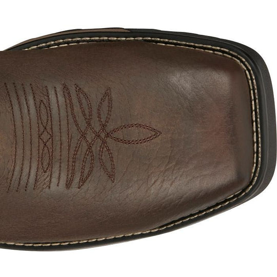 Tony Lama Men's Anchor 11" Composite Toe Waterproof Western Work Boot -Brown- TW3415 - Overlook Boots