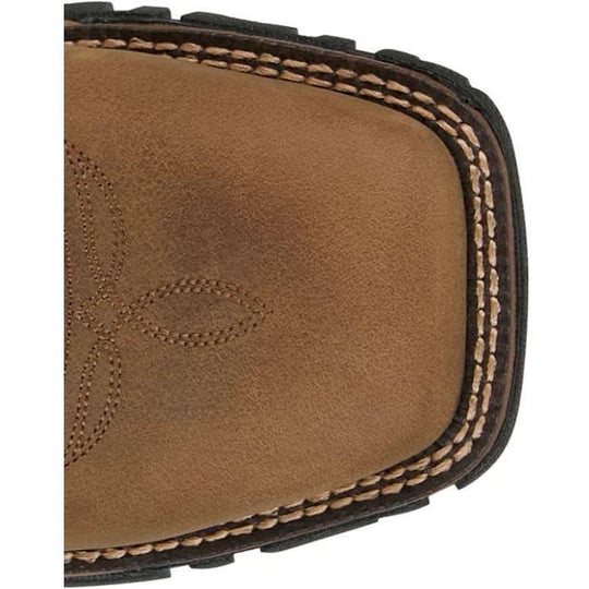 Tony Lama Men's Roustabout 11" Steel Toe Waterproof Western Work Boot - Tan - TW5022 - Overlook Boots