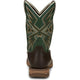 Tony Lama Men's Bartlett 11" Steel Toe Waterproof Western Work Boot -Brown- RR3360 - Overlook Boots