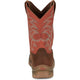 Tony Lama Men's Roustabout 11" Steel Toe Waterproof Western Work Boot -Brown- TW5007 - Overlook Boots
