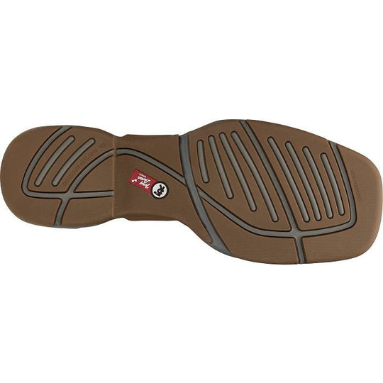 Tony Lama Men's Junction 11" Steel Toe Western Work Boot -Brown- RR3350 - Overlook Boots