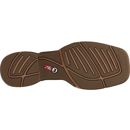 Tony Lama Men's Bartlett 11" Steel Toe Waterproof Western Work Boot -Brown- RR3360 - Overlook Boots