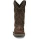 Tony Lama Men's Junction 11' Wide Square Toe Waterproof Western Work Boot -Brown- RR3353 - Overlook Boots