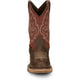 Tony Lama Men's Rasp 11" Wide Round Toe Waterproof Western Work Boot- Brown- RR3362 - Overlook Boots
