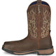 Tony Lama Men's Anchor 11" Composite Toe Waterproof Western Work Boot -Brown- TW3415 - Overlook Boots