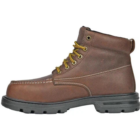 DieHard Men's Tundra Composite Toe Waterproof Slip Resistant Work Boot - Brown DH60861  - Overlook Boots
