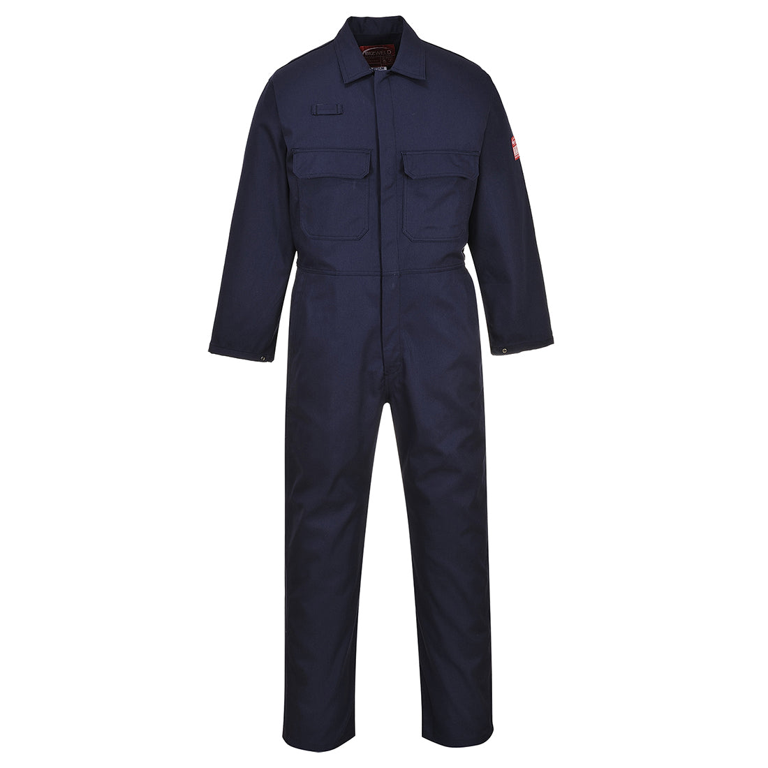 Portwest Bizweld Work FR Coverall - Navy - UBIZ1 Small / Blue / Navy - Overlook Boots