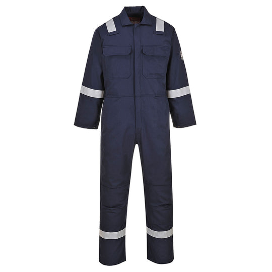 Portwest Bizweld Work Iona FR Coverall - Navy - UBIZ5 Small / Navy - Overlook Boots