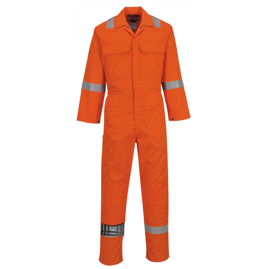 Portwest Bizweld Work Iona FR Coverall - Orange - UBIZ5 Medium / Orange - Overlook Boots