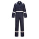 Portwest Bizweld Work Overol Completo Resistente al Fuego (FR), Cinta Reflejante - Azul Marino - UBIZ8