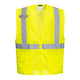 Portwest Economy Hi-Vis Band and Brace Zipped Vest - Yellow - 12 Pack - UC493 Small / Yellow - Overlook Boots