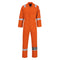 Portwest Bizflame Work Super Lightweight Anti-Static FR Coverall - Orange - UFR21 Medium / Orange - Overlook Boots