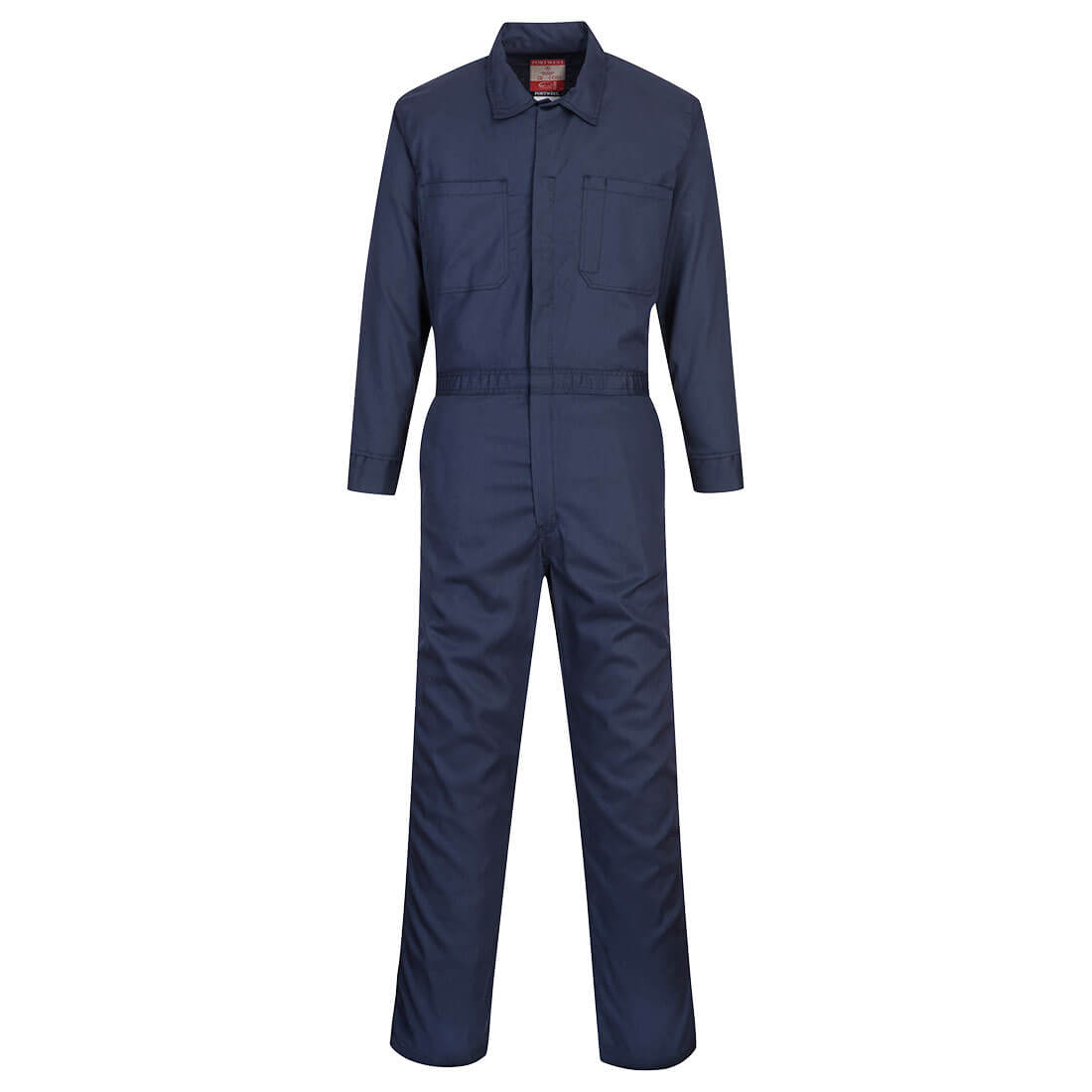 Portwest Bizflame 88/12 Classic FR Coverall - Navy Tall - UFR87 Medium / Blue / Navy - Overlook Boots