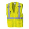 Portwest Atlanta Hi-Vis X Back Executive Vest - Yellow - 12 Pack - US370 Medium / Yellow - Overlook Boots