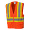 Portwest Tulsa Hi-Vis Mesh Executive Vest - Orange - 12 Pack - US371 Medium / Orange - Overlook Boots