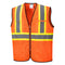 Portwest Frisco Hi-Vis Mesh Executive Vest - Orange - 12 Pack - US381 Medium / Orange - Overlook Boots