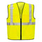 Portwest Tampa Hi-Vis Mesh X-Back Vest - Yellow - 12 Pack - US396 Small / Yellow - Overlook Boots