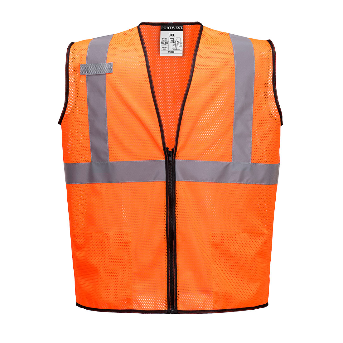 Portwest Alabama Hi-Vis Band and Brace Vest - Orange - 12 Pack - US580 Small / Orange - Overlook Boots