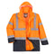 Portwest Hi-Vis 5-in-1 Contrast Executive Jacket - Orange/Navy - US768 Medium / Orange - Overlook Boots