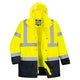 Portwest Hi-Vis 5-in-1 Contrast Executive Jacket - Yellow/Navy - US768 Small / Yellow - Overlook Boots