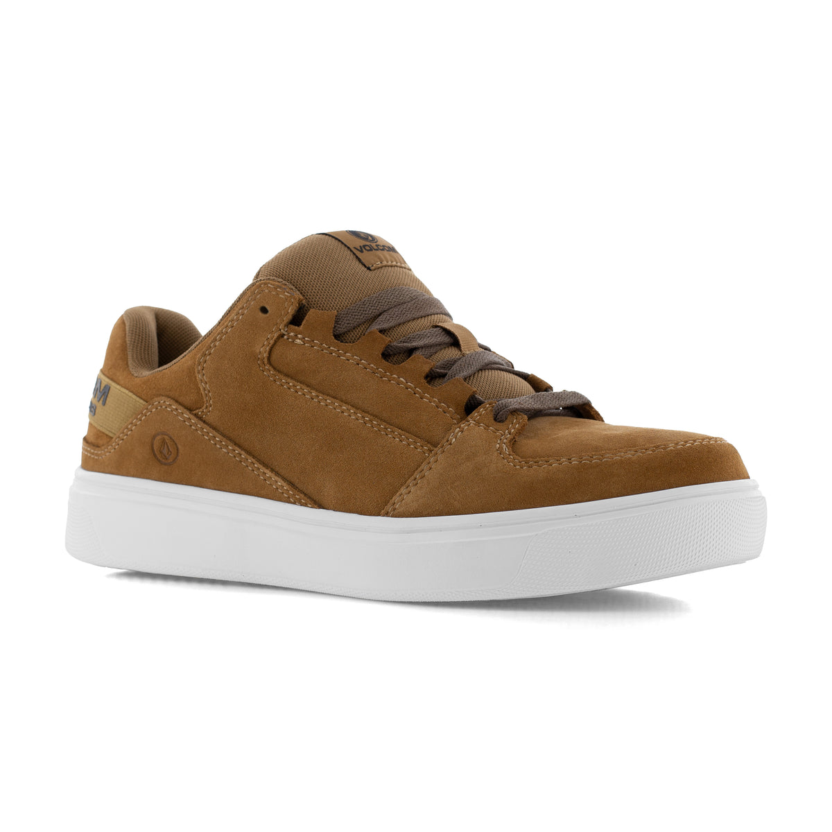 Volcom Men's Evolve Skate Composite Toe Inspired Work Shoe - Rust - VM30226 7 / Medium / Rust - Overlook Boots