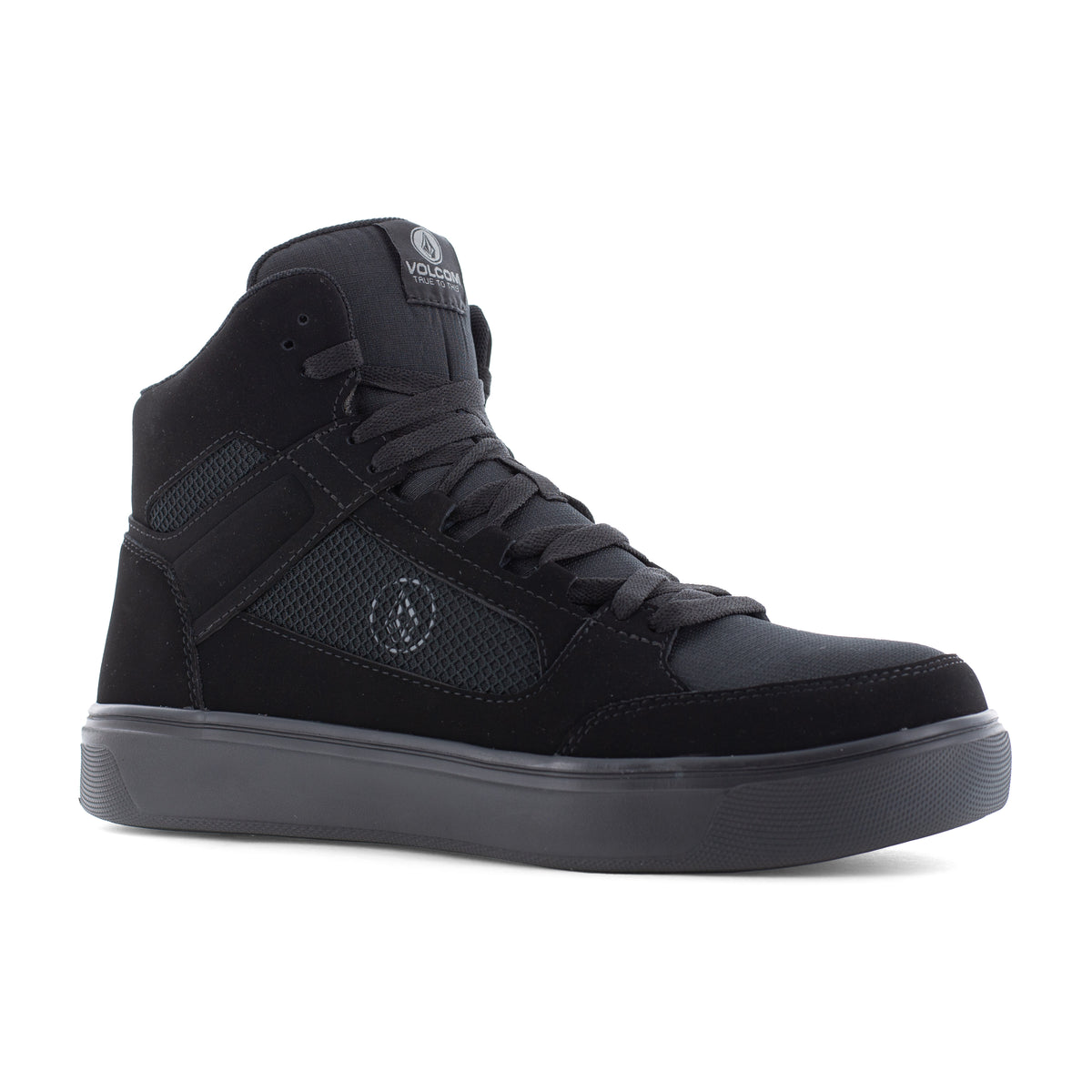 Volcom Women's Evolve Composite Toe Skate Inspired Work Shoe - Black - VM30244F 5 / Medium / Black - Overlook Boots