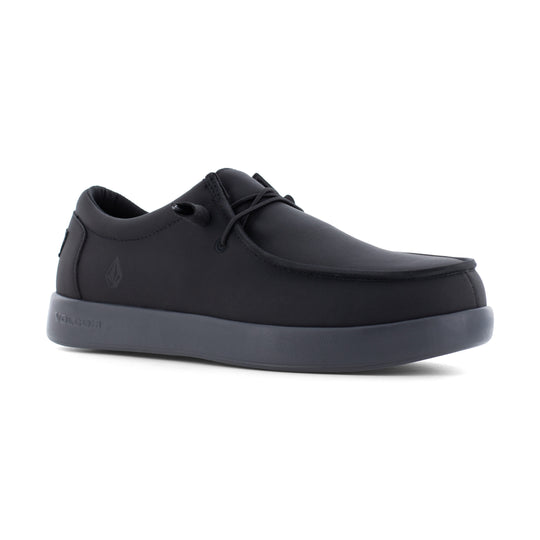Volcom Men's Chill Composite Toe Slip On Casual Work Shoe - Black - VM30811 7 / Wide / Black - Overlook Boots