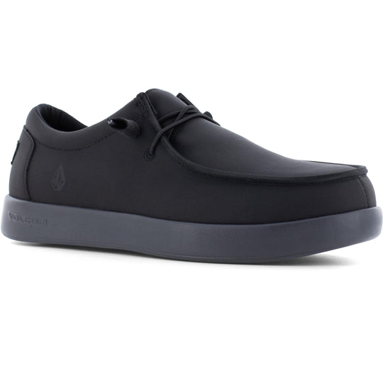 Volcom Women's Chill Comp Toe Slip On Casual Work Shoe- Black- VM30811F 4 / Wide / Black - Overlook Boots