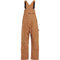 Wolverine Men's Sawmill Duck Insulated Bib - Whiskey - W1204980-253 Small / Whiskey - Overlook Boots