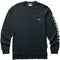Wolverine Men's Flame Resistant Long Sleeve Print Tee - Grey - W1206550-029 Small / Dark Grey Heather - Overlook Boots