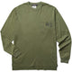 Wolverine Men's Flame Resistant Long Sleeve Print Tee - Moss - W1206550-321 Small / Moss Eagle - Overlook Boots