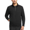 Wolverine Camisa de Trabajo para Hombre, Medio Cierre - Negro - W1208220-003