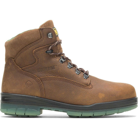 Wolverine Men's I-90 Durashocks 6" Steel Toe Waterproof 200G Ins Work Boot- Brown- W03294 7 / Medium / Brown - Overlook Boots