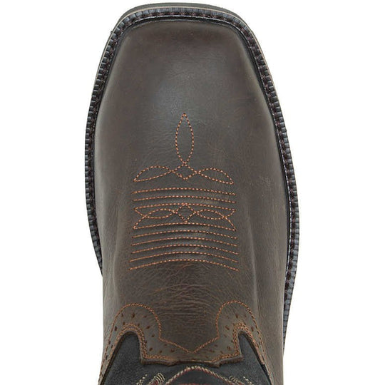 Wolverine Men's Rancher Steel Toe Waterproof Western Work Boot- Black- W10765 - Overlook Boots